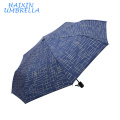 Moda de alta Qualidade Luxo Euro Mercado Londres Homem Listra Cannetille Impresso Rússia Umbrella Dobrável Dos Homens Chuva Umbrella